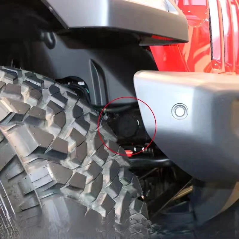 

Передняя стальная пробка предотвращает иностранные тела от входа. Простота установки для Jeep Wrangler JL 2018-2024 Lantsun JL1025