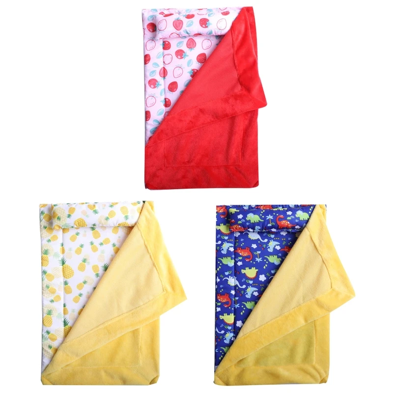 

Pineapple Dinosaur Pattern Bed for Bearded Dragons Geckos Lizards Reptile Snakes