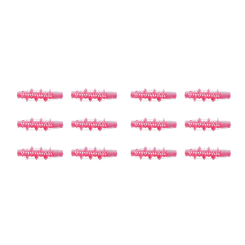 

12Pcs Hair Styling Tools Hair Care Natural Big Wave Curls Rollers Curlers Curling Styling Tool