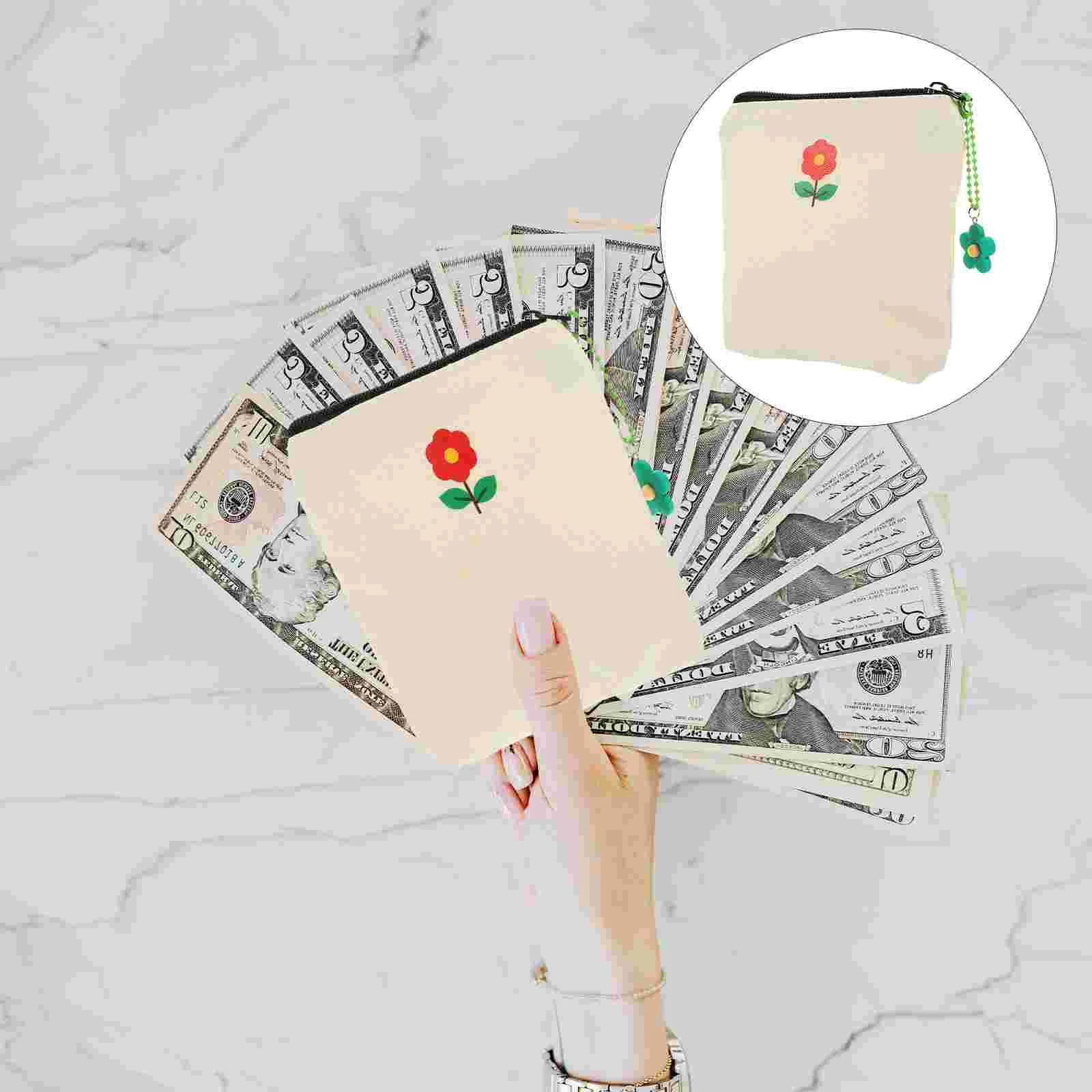 

1 Pc Hair Tie Bag Multipurpose Wallet Storage Bag Durable Menstrual Pad Bag