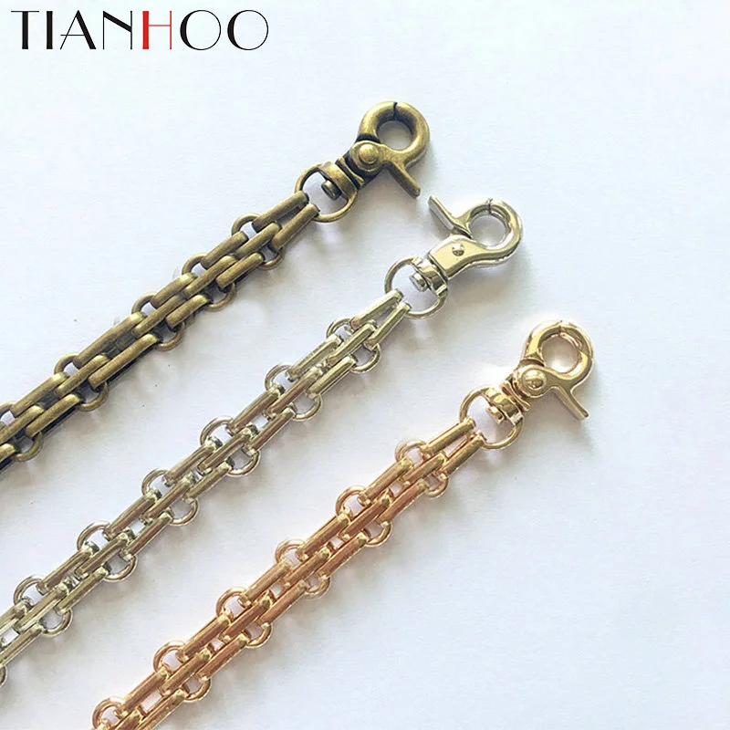 25Cm  Metal Chain For Shoulder Bag  Handbag Antique Bronze Strap Accessories Hardware