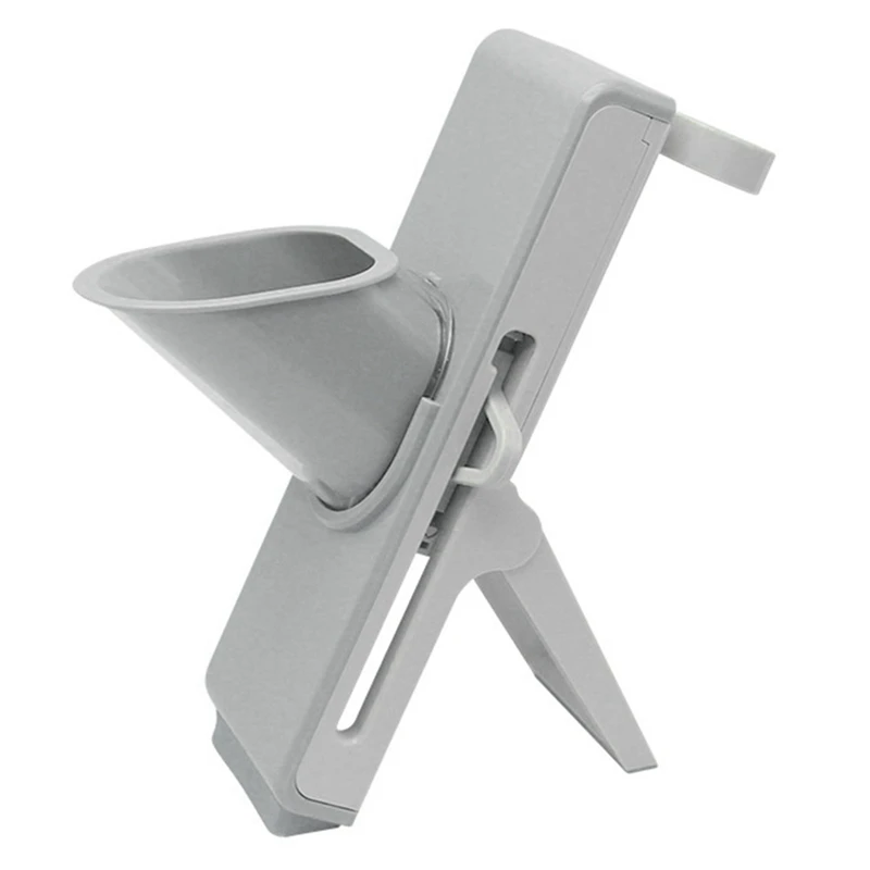 

New Multifunction Hand Push Manual Cutter Slicer 4 In1 Kitchen Stainless Steel Multifunction Vegetable Cutter