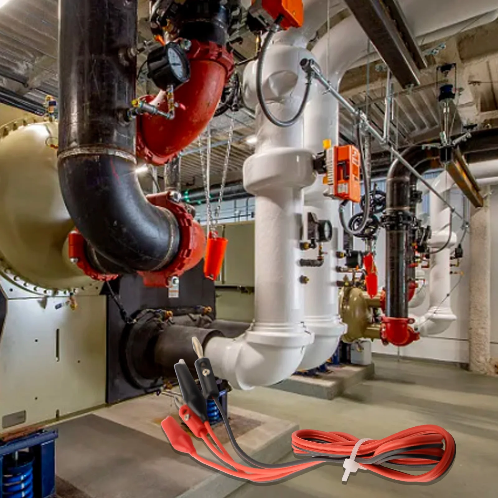 1 шт. для зажимов типа крокодил силиконовый двойной зажим шнур питания тестовый