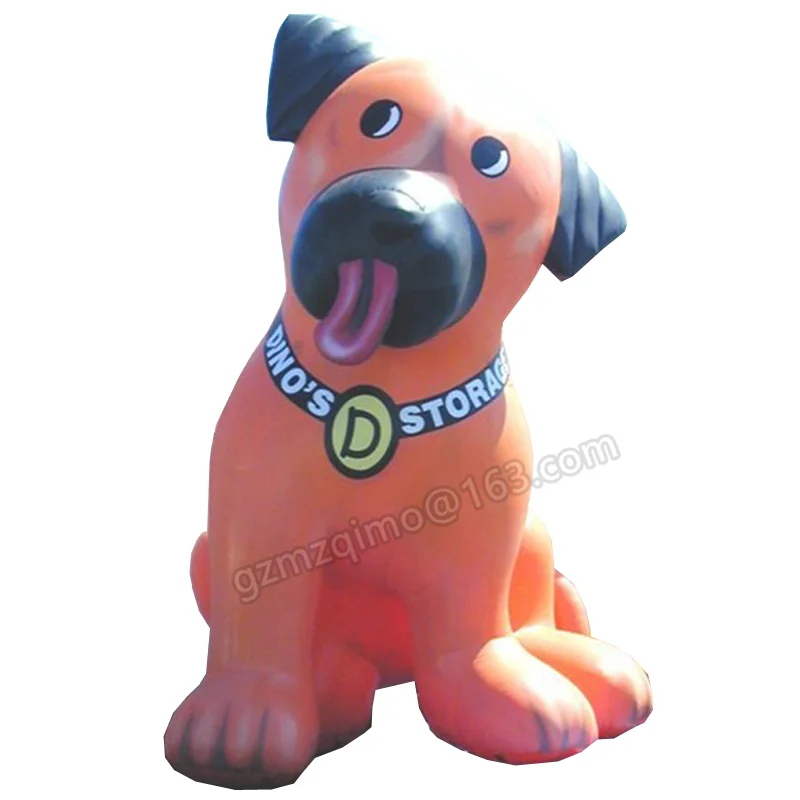 

Индивидуальная гигантская надувная мультяшная модель собаки для рекламы