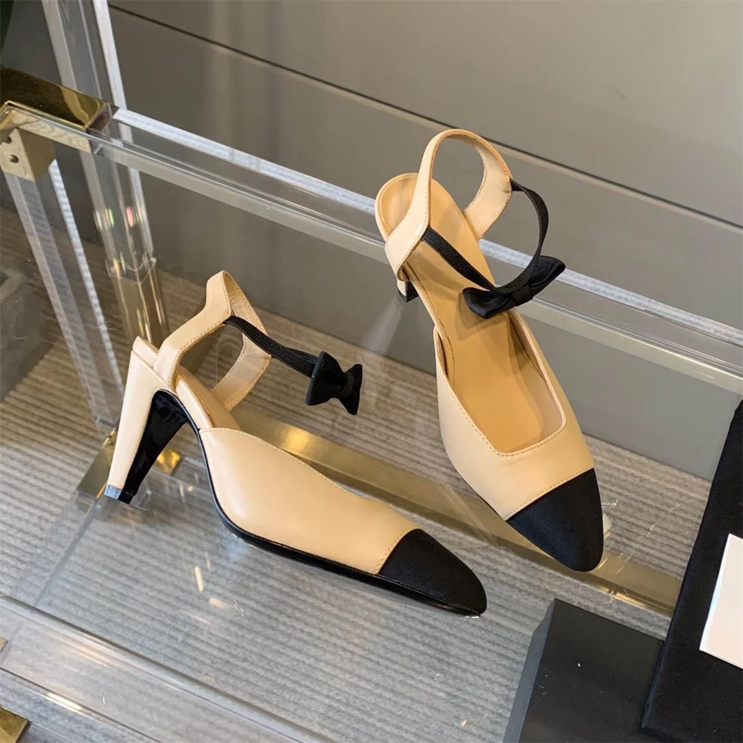 

Туфли-лодочки женские с острым носком, из натуральной кожи