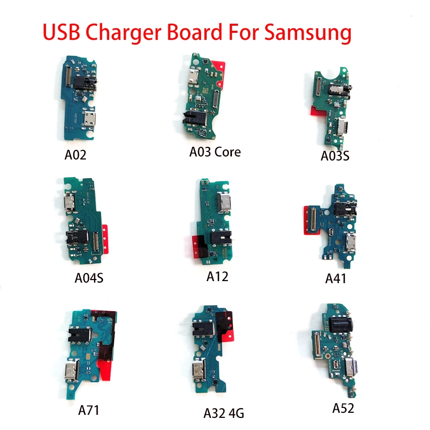 

1Pcs USB Charger Dock Charging Port Flex Cable For Samsung Galaxy A01 A11 A12 A13 5G A02 A02S A03 A03S A04 A04S A22 4G A32 A33