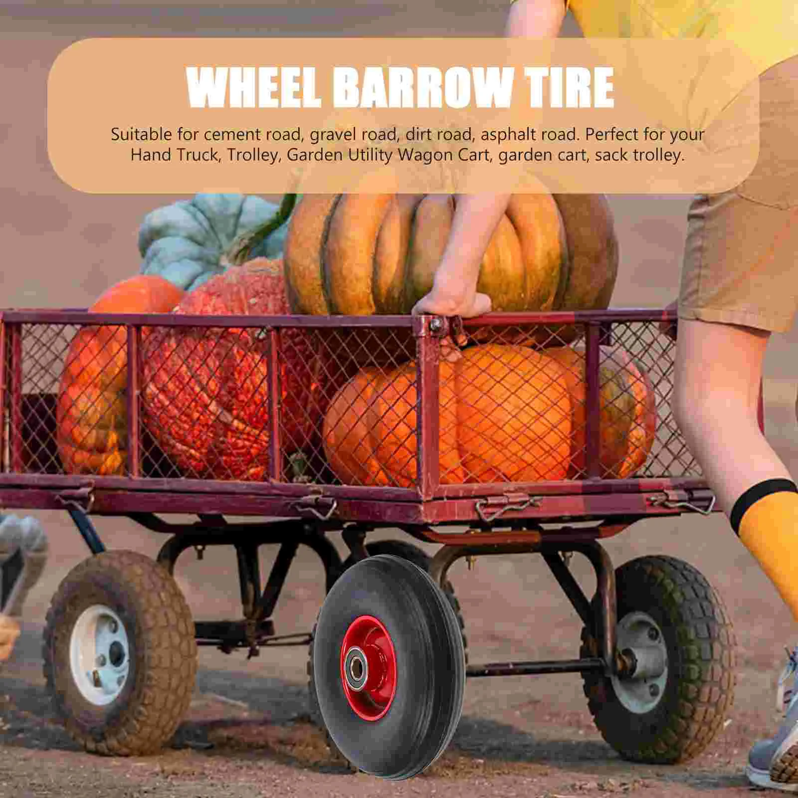 Шина для тележки тачка немая шина детская тележка замена резинового садового