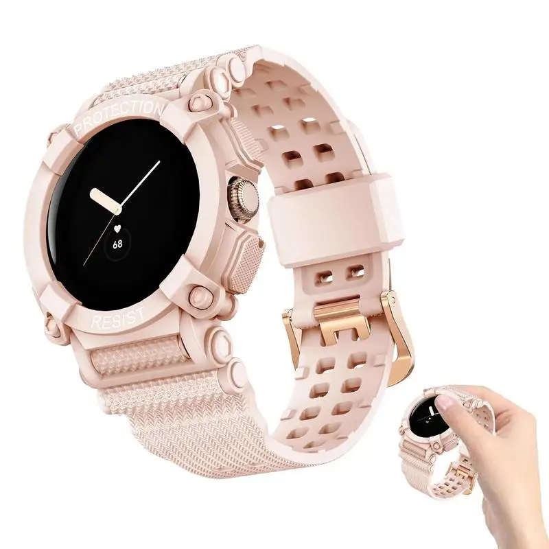 

For Google Pixel Watch Soft TPU Strap Wristband Bracelet Smart Wristband Bracelet Multi-color Choice Replacement Watch Strap