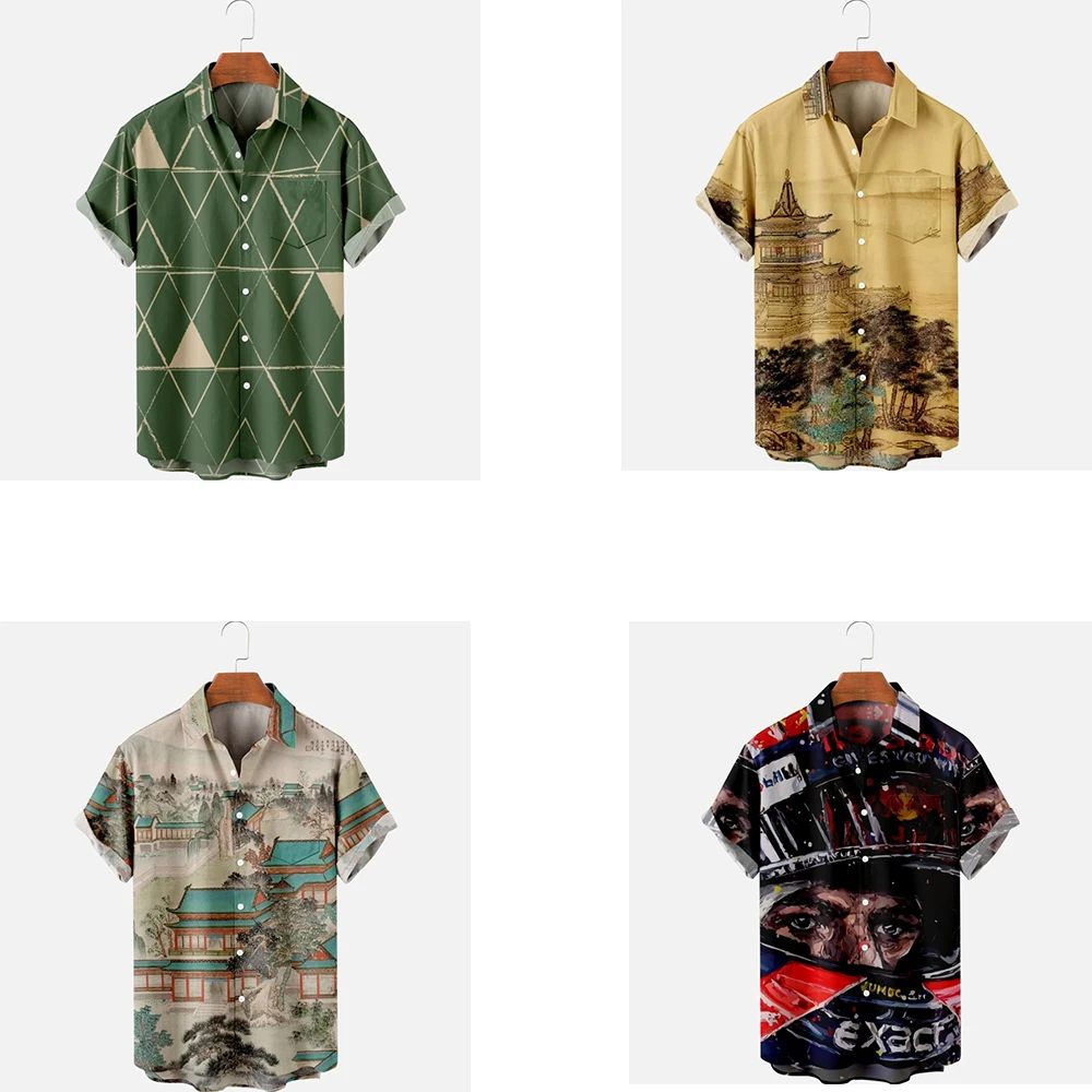 

2022 Betis Vêtements Homme Homme Camisa Denim Samurai Argentina CN(Origin) Casual Shirts Polyester Short Casual Beach Summer