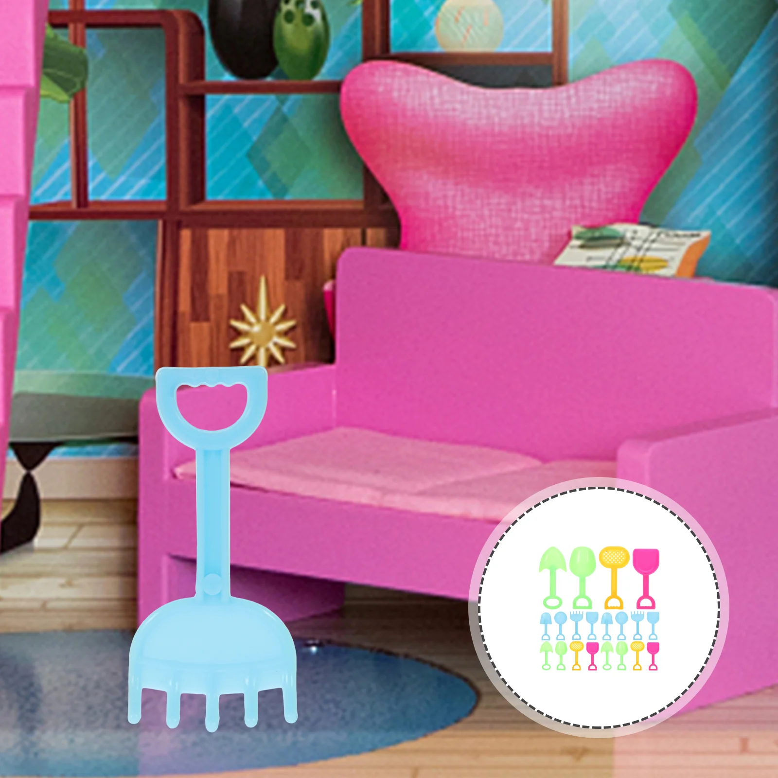 

24 шт., детские пляжные лопаты