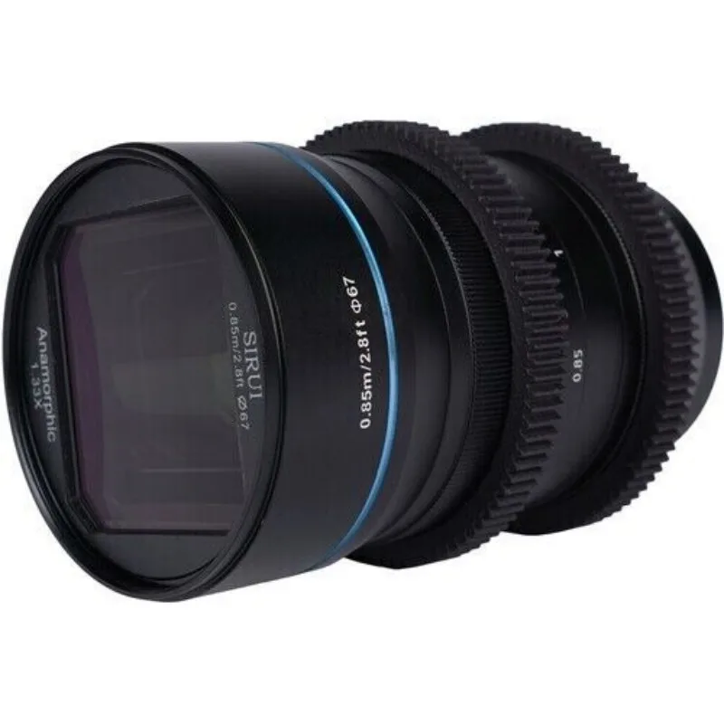 Анаморфный объектив SIRUI 35mm F1.8 1.33X с ручной фокусировкой для камер Canon RF, EF-M, Sony E, Nikon Z, M43, L-Mount (art.: 3920d900fac79) - 3920d900fac79