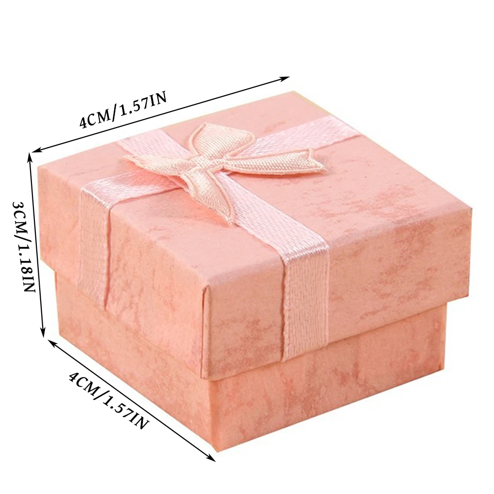 

24 шт., Подарочная коробка с лентой, персонализированные шоколадные конфеты, мешочек, браслеты, ювелирные изделия, Свадебный Детский Рождественский сувенир