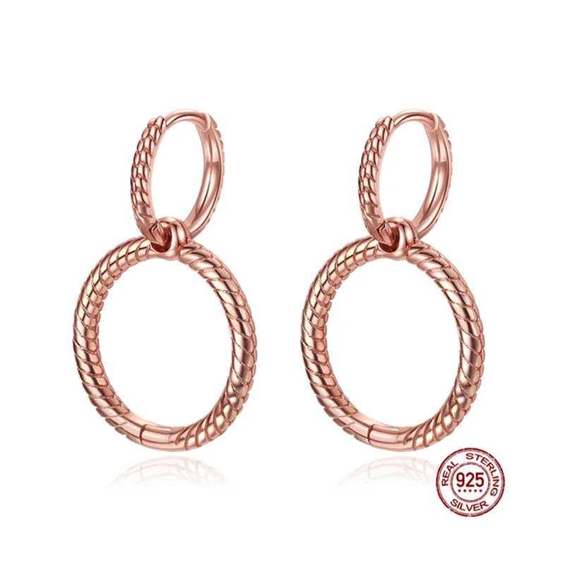 hot sale 925 sterling silver pendientes sparkling heart hoop earrings for women fit original brand earrings fine jewelry free global shipping