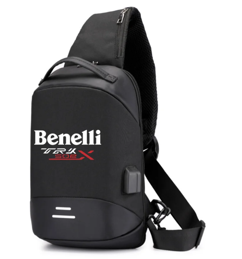 

NEW Men Shoulder BENELLI Icar logo Hiking Backpack Nylon Outdoor Camping Trekking Chest Sling Bag