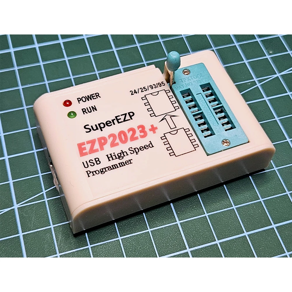 Фото EZP2023 Высокоскоростной USB-программатор SPI с поддержкой адаптера 24 25 93 95 EEPROM Flash Bios для Windows 2000 XP Vista 7 8 10 №1