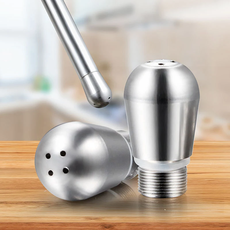 

Coffee Machine Modified Steam Head 3 Holes 4 Holes Breville 870/878/880 General Stainless Steel Steam Nozzle