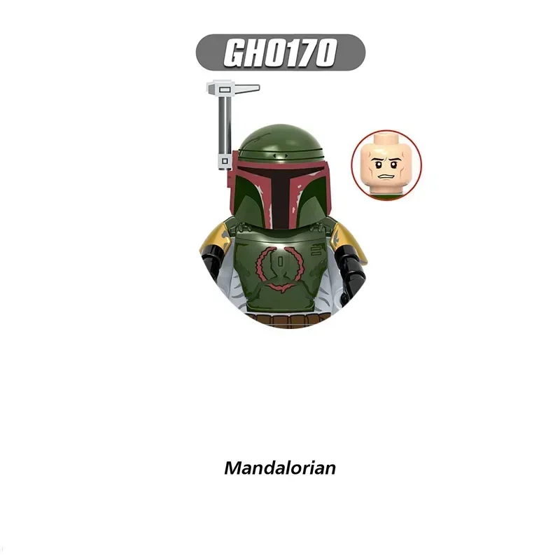 G0122 Star Wars Clone Troopers Imperial Stormtrooper Mini Robot Figure Toy mandalorian Hot Toys mini building block mould king