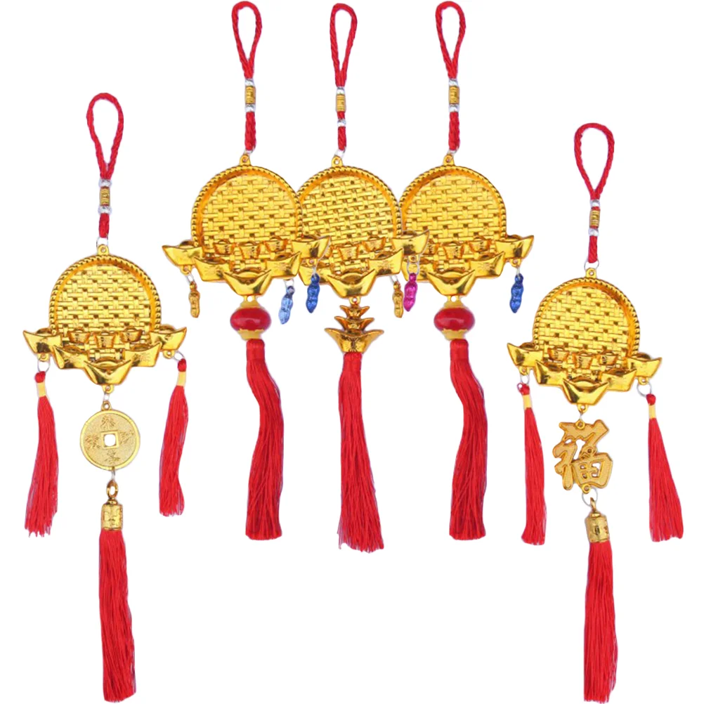 

Китайская подвеска с кисточкой, подвеска на удачу, фэн-Декор, праздничный весенний амулет, подвеска, кролик-шуй