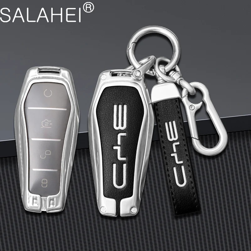 

Car Remote Key Fob Case Cover Protector Shell Bag For BYD Atto 3 Han Ev Tang Dm/Qin PLUS/Song Pro/MAX/Yuan Keychain Accessories