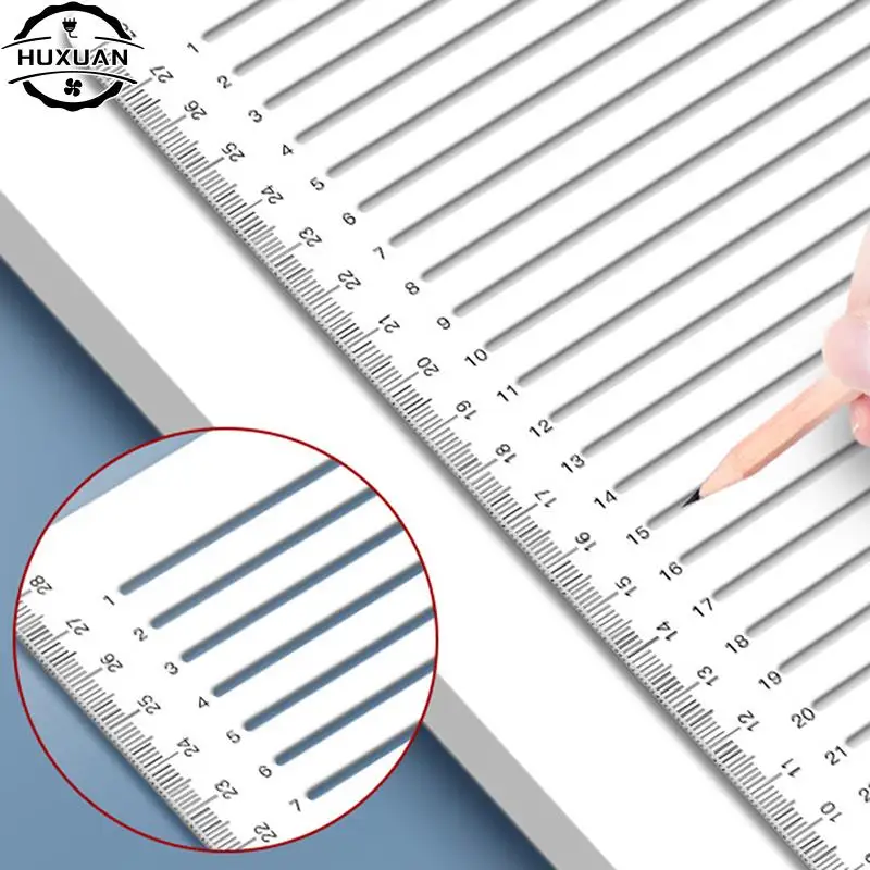 

PubMed Ruler Calligraphy Template Straight Line A4 Clear Ruler Writing Tool Geometry Template Calligraphy Ruler Template S M L