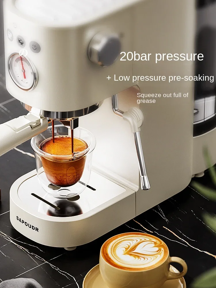 Spoudr EC30 полуавтоматическая итальянская бытовая небольшая машина для взбивания