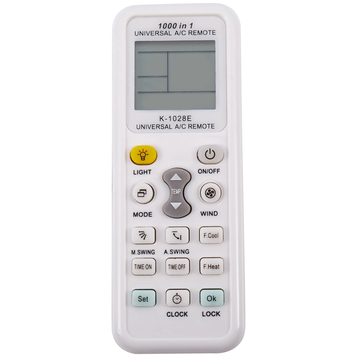 Универсальный беспроводной цифровой ЖК-пульт дистанционного управления для кондиционера