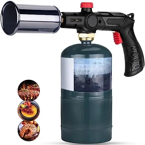 

Kitchen Cooking Torch-Propane Torch-Sous Vide-Charcoal Torch Lighter - Grilling Culinary Kitchen Torch for BBQ Searing Steak,Cre