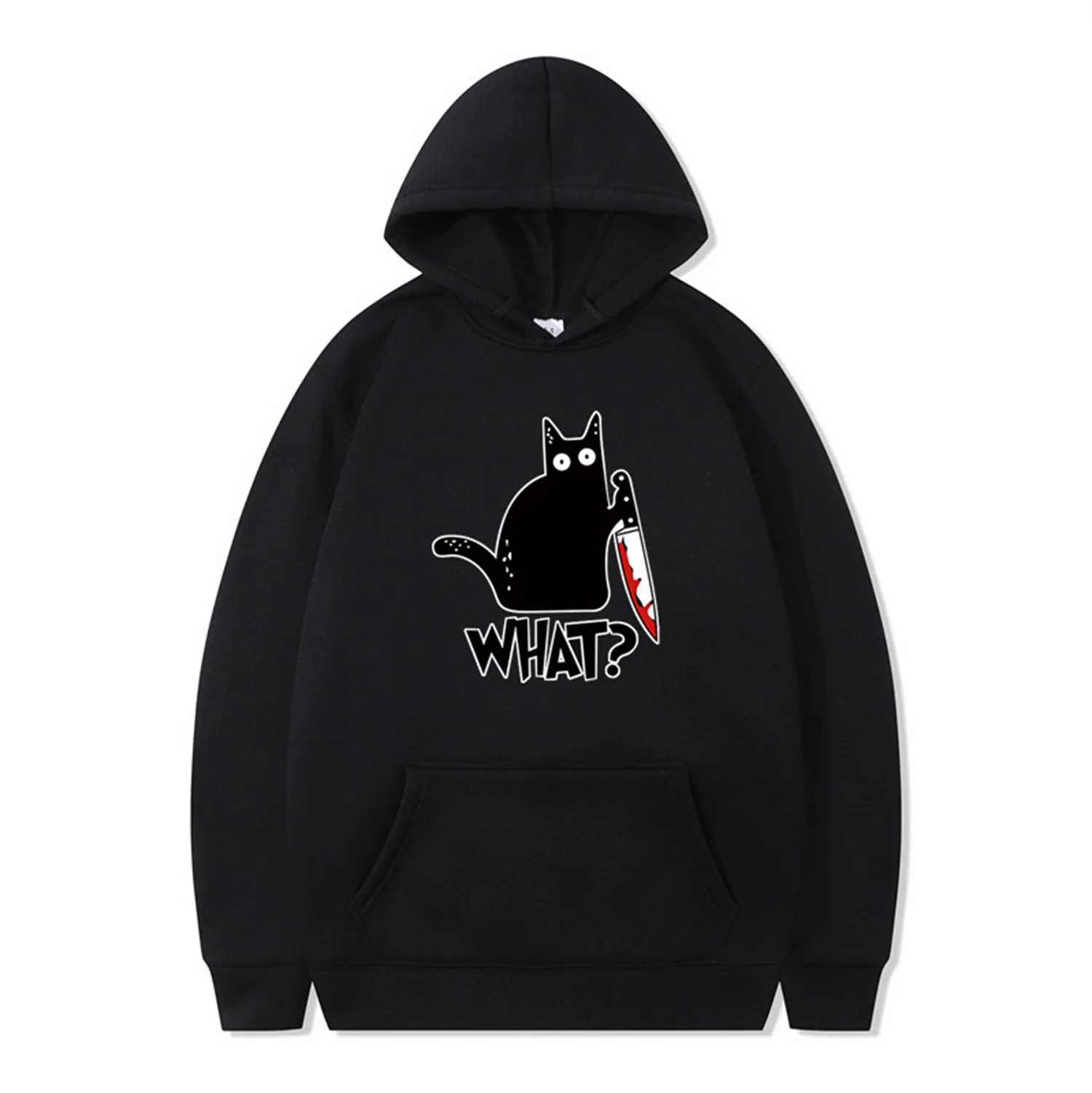 Рисунок 3 - Толстовка Kanye с маленьким черным котом и ножом