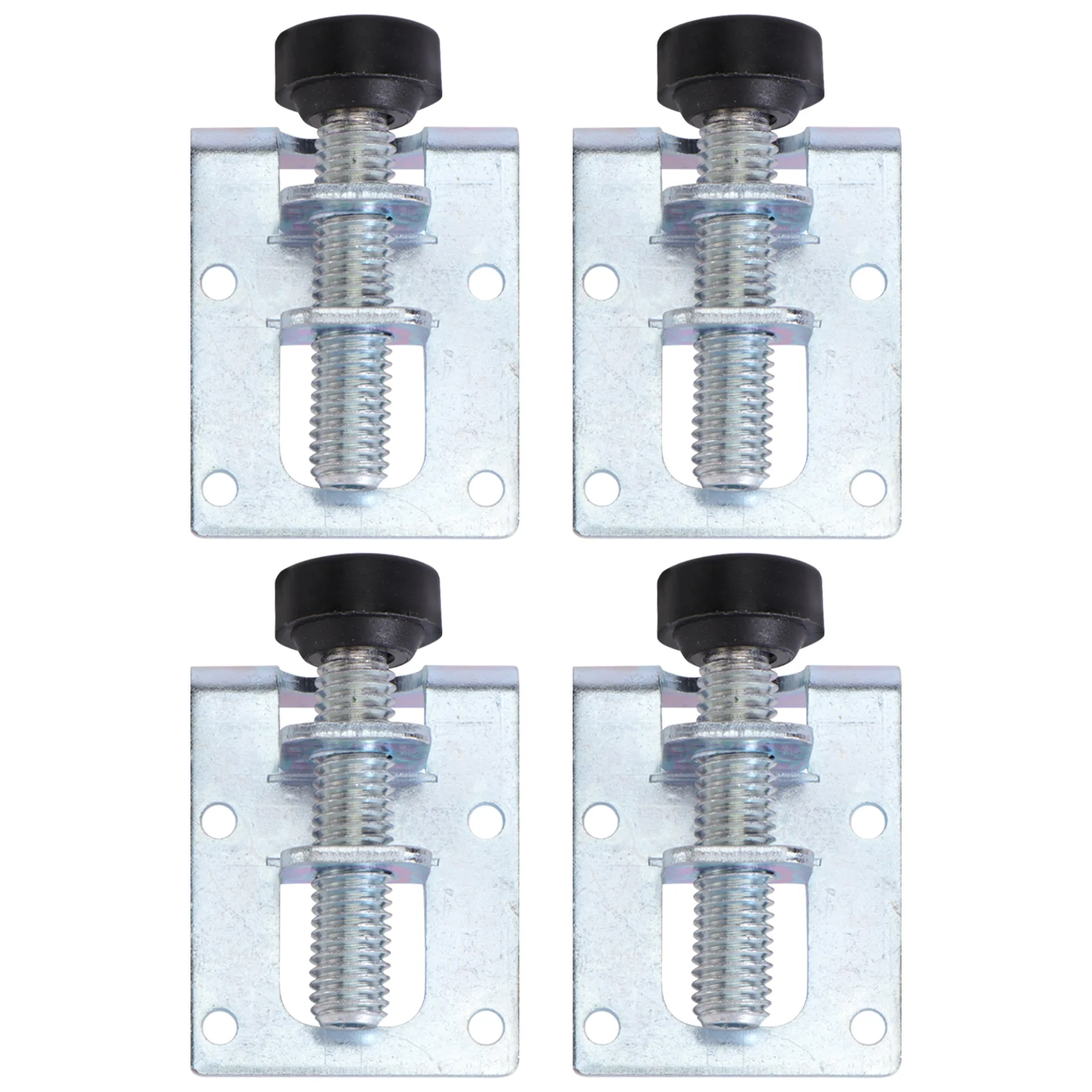 

4pcs Screw Furniture Adjustable Cabinet Legs Steel Table Sofa Metal Leveling Feet Corner Bracket Floor Protection