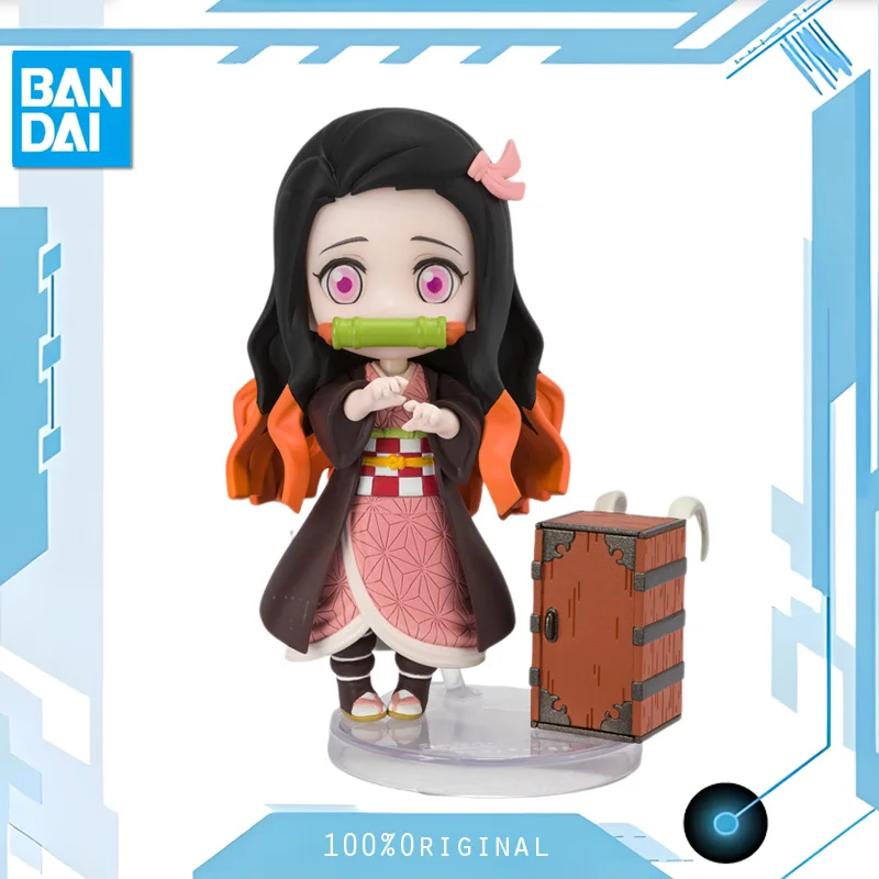 BANDAI Anime в наличии фигуарт мини-убийца демонов 017 набор моделей Kamado Nezuko игрушки