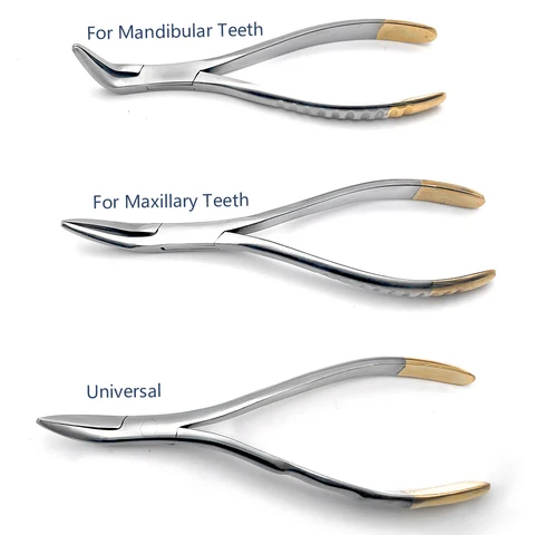 Стоматологические инструменты, пинцет для остаточных корней, раньше, подмышковые зубы, Универсальные Плоскогубцы, стоматологический инструмент