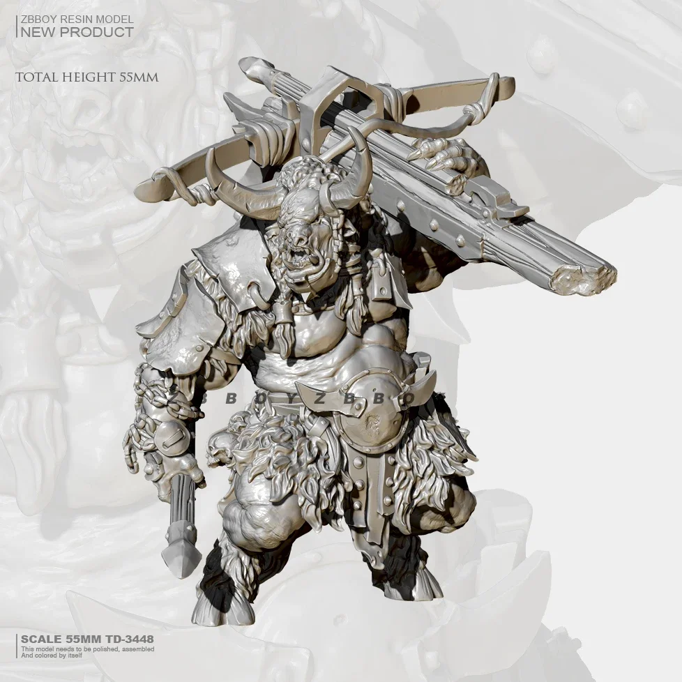 55mm Resin model kits figure colorless and self-assembled TD-3448