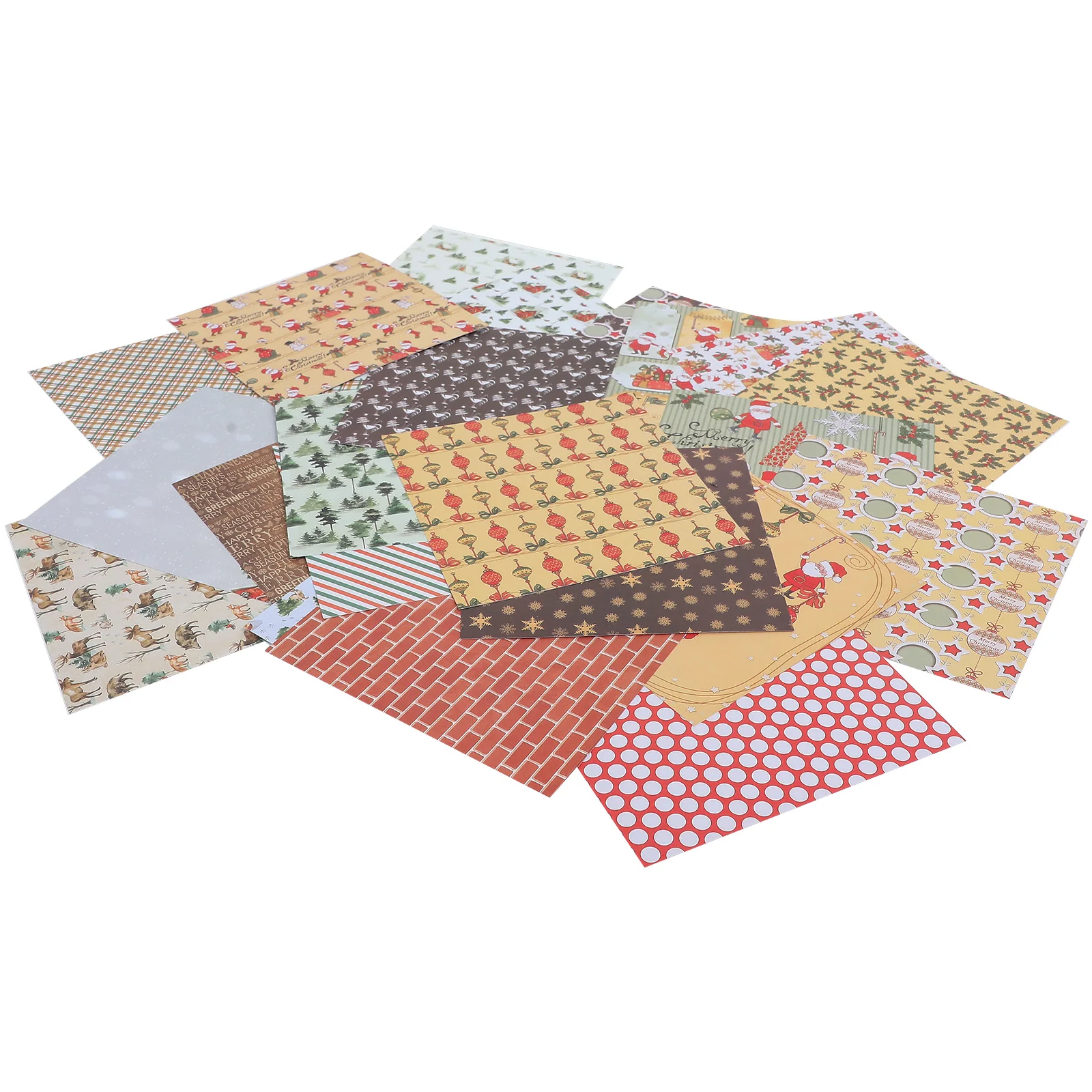 

24 Sheets Scrapbook Supplies Love Material Paper Crafts Scrapbooking Materials Hand Account Decorative Papers