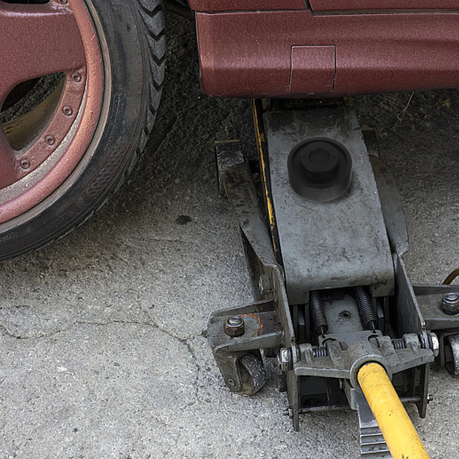 2 шт. автомобильный резиновый домкрат гидравлический диск с прорезями защитная