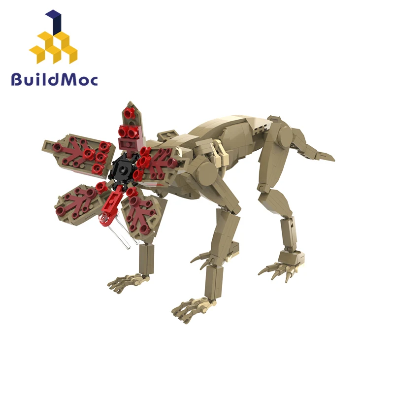 

BuildMoc Demodog Монстр одиннадцать кирпичный конструктор Набор для незнакомых вещей Demogorgon Кирпичи игрушки для детей подарок для детей