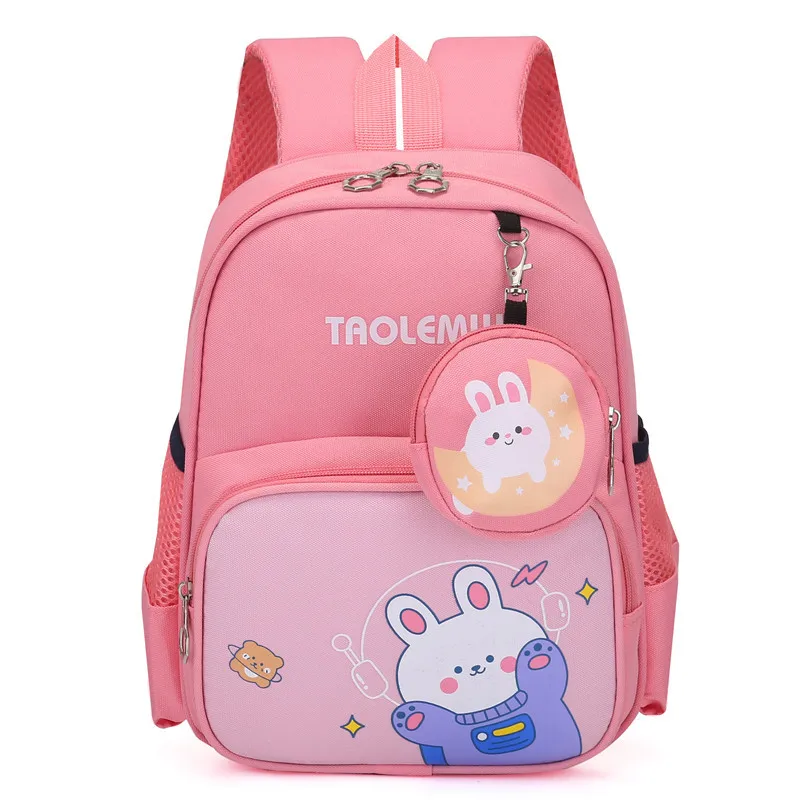 2023 New Children's School Bag Kindergarten Children Cartoon Load Reduction Backpack Boys and Girls Backpack Children Gifts