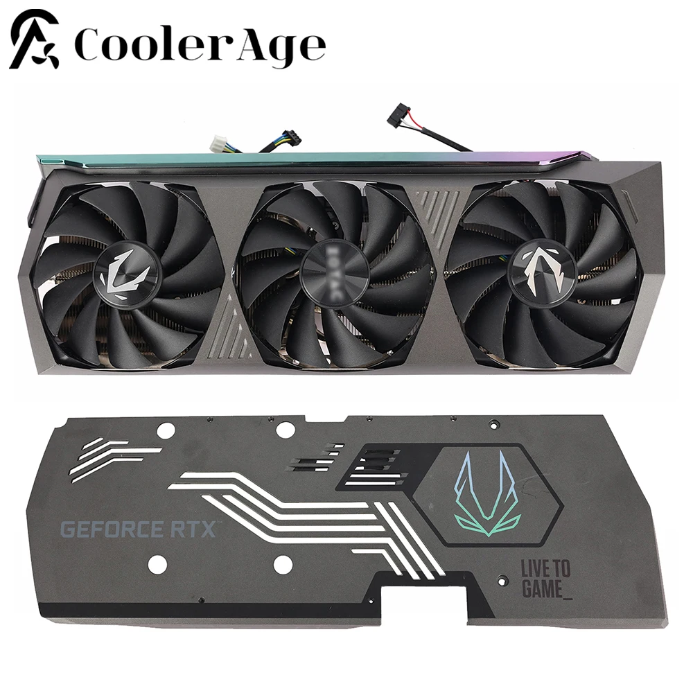 

Video Card Heatsink RTX3070 RTX3080 RTX3080Ti For ZOTAC GeForce RTX 3070 3080 3080 Ti AMP HOLO OC GPU Heat Sink