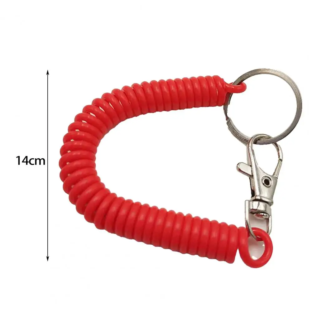 

Anti-lost Rope Long Lasting Stretchy Elastic Outdoor Accessories Spring Key Chain Anti-loss Keychain