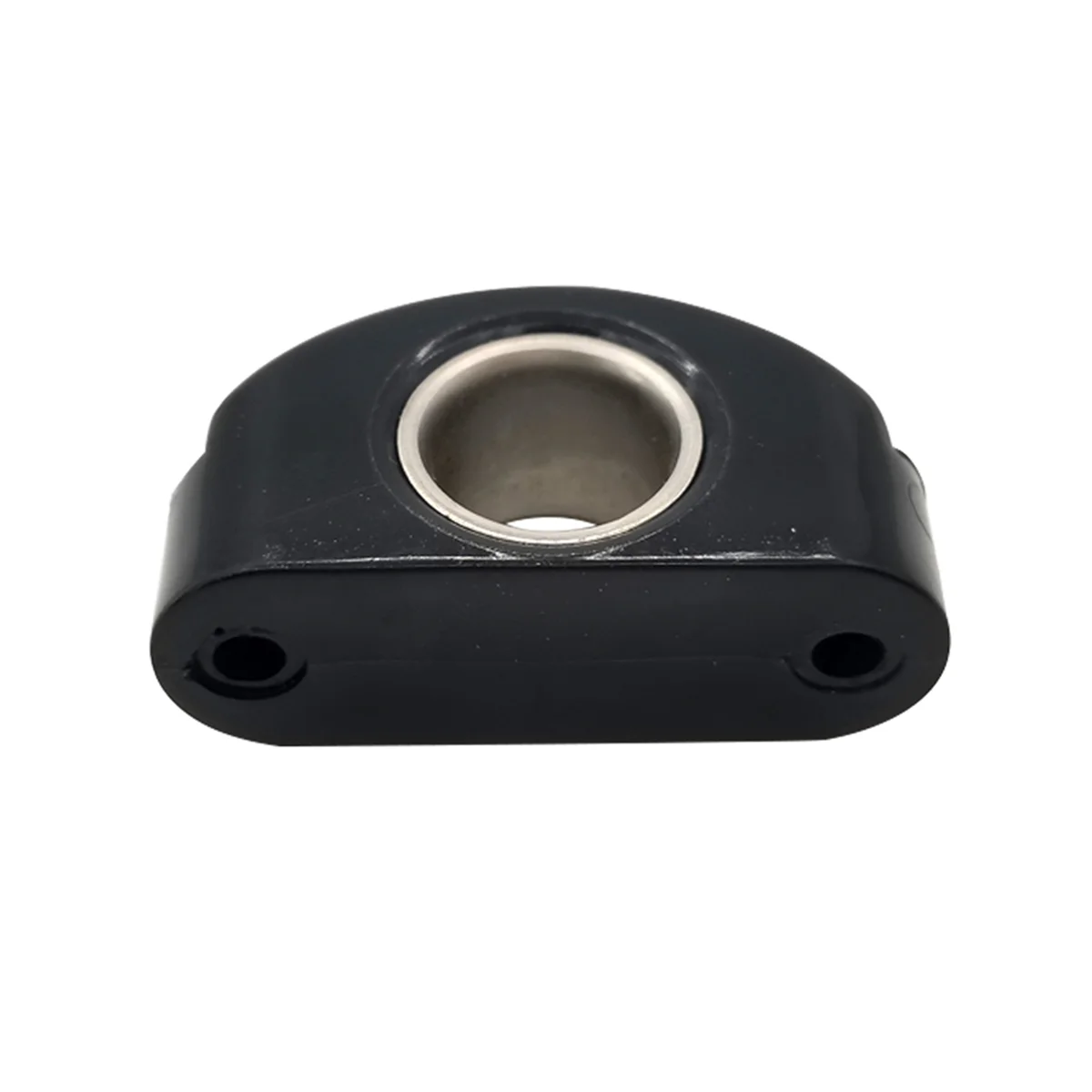 Морская лодка Fairlead черный нейлон Bullseyes 12 мм 1/2 дюйма вставка из нержавеющей стали