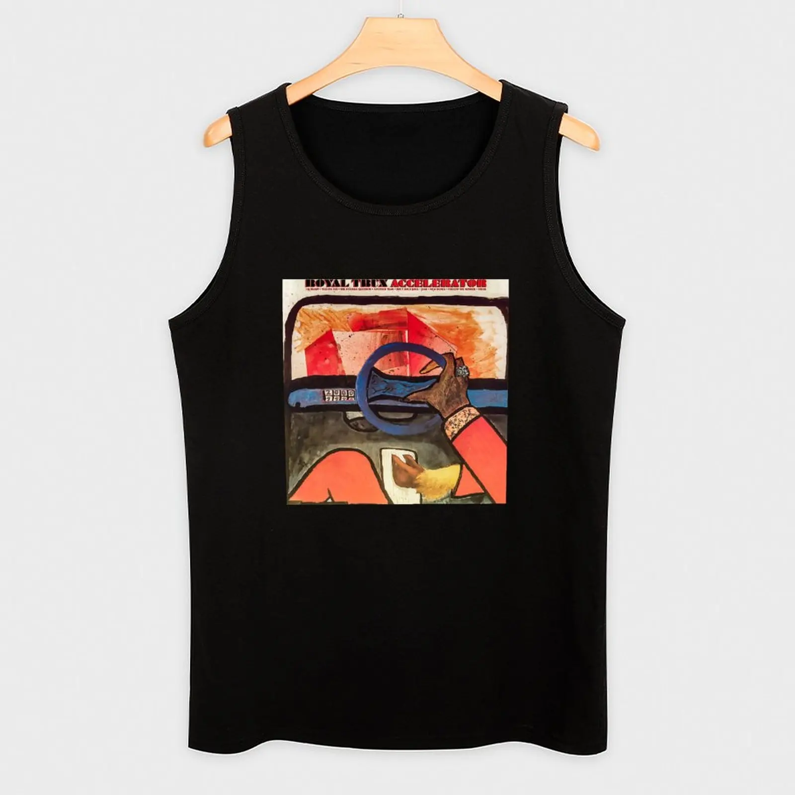 Royal Trux Accelerator Tank Top мужская футболка из хлопка