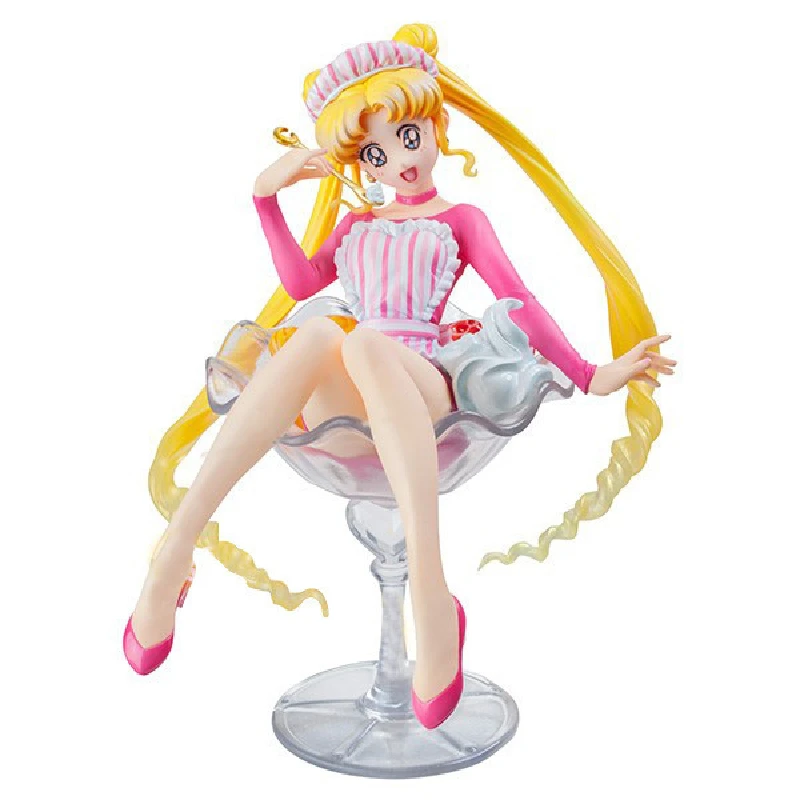 

Sailor Moon Anime Kawaii Tsukino Usagi 20th Anniversary PVC Action Figure Model Collectible Dolls Cute Toys for Children Gift