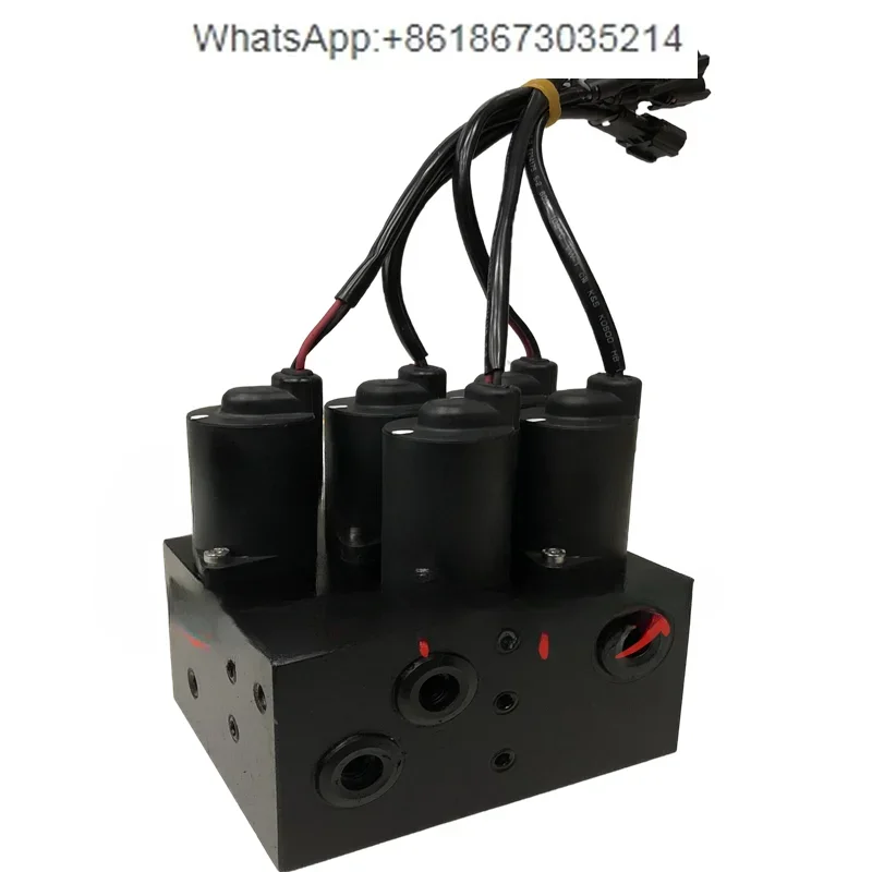 Раскопка SH210 240 350-5A5 пятипозиционный клапан в сборе пилотный электромагнитный