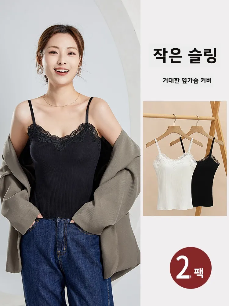 Кружевная майка с v-образным вырезом регулируемый плечевой ремень фиксированная