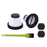 4x filters side brushes set for conga slim 890 vacuum cleaner accessory tool parts