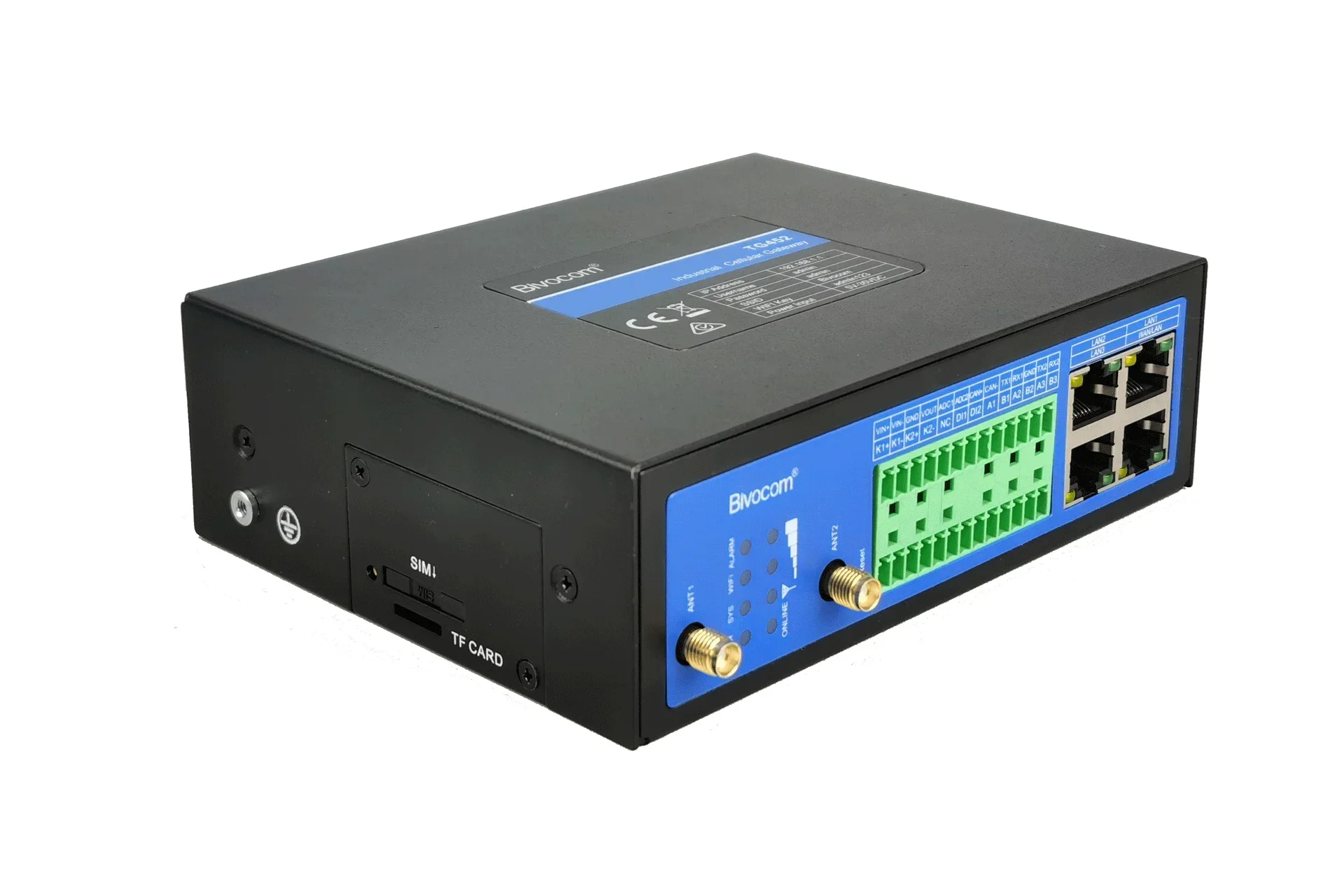 Промышленный 4G RTU с Python программируемый C Node-RED