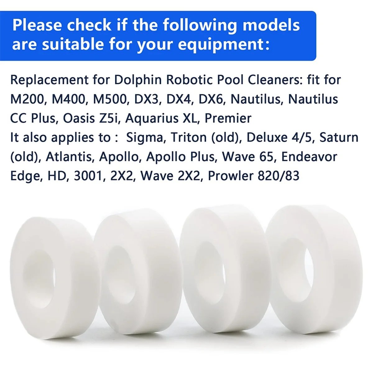 Сменное кольцо для очистки бассейна Maytronics Dolphin 6101611-R4 подходит M200/M400/M500 Nautilus/CC Plus