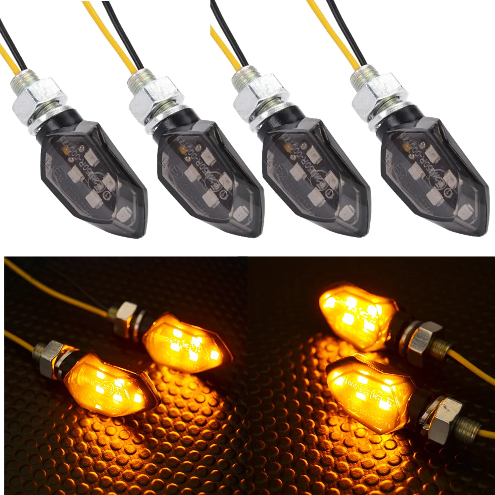 Светодиодный поворотный сигнал яркий фонарь светодиодная лампа для мотоцикла