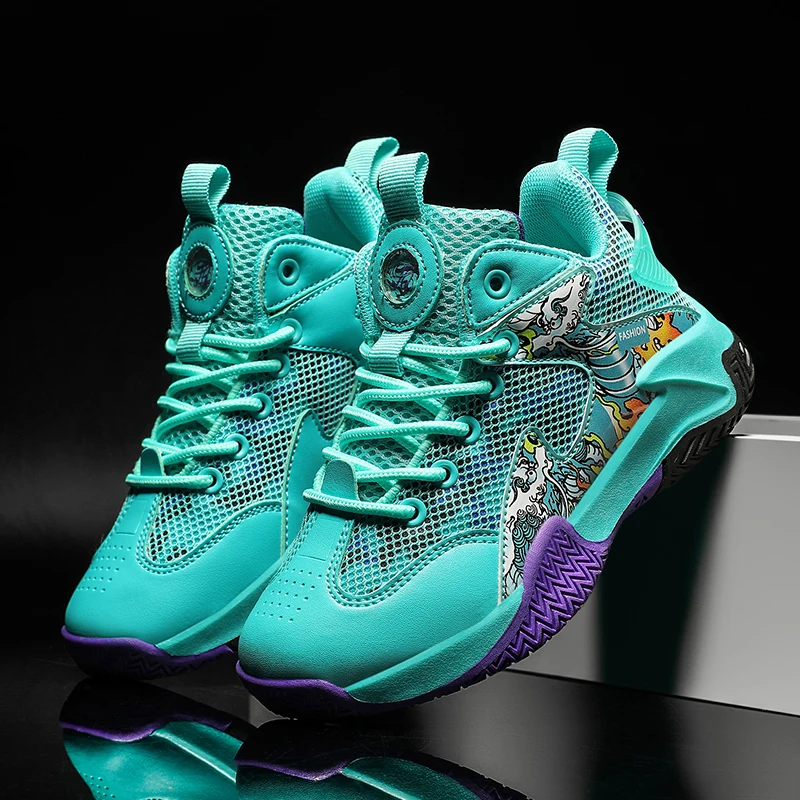Children's Shoes Kids Sneakers Boys Basketball Shoes Mesh Breathable Sport Shoes Boys Girls Casual Shoes Footwear Tenis Infantil