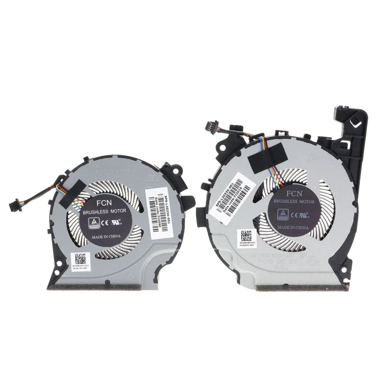 

Cooler Radiator Fans for Laptop GPU CPU Cooling For Pavilion 15-CX CX0049NR CX0071 CX0061 L20334 L20335-001 TPN-C133 Fan