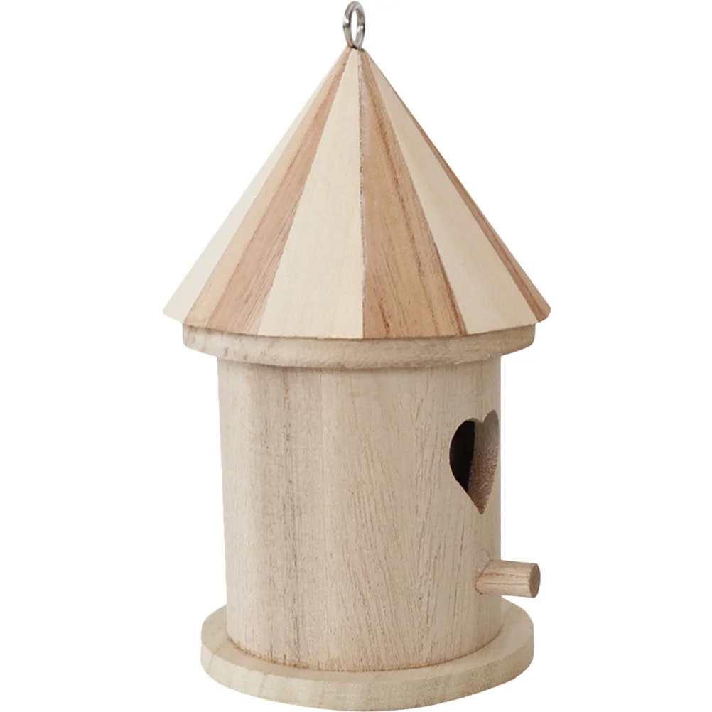 

Bird Woodenhouse Pet Birds Home Decor Birdhouse Suppliesadornment Birthday Gift Sleepinggarden